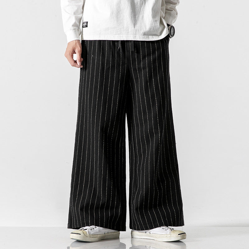 Linen Striped Pants | Edittionaire Essentials