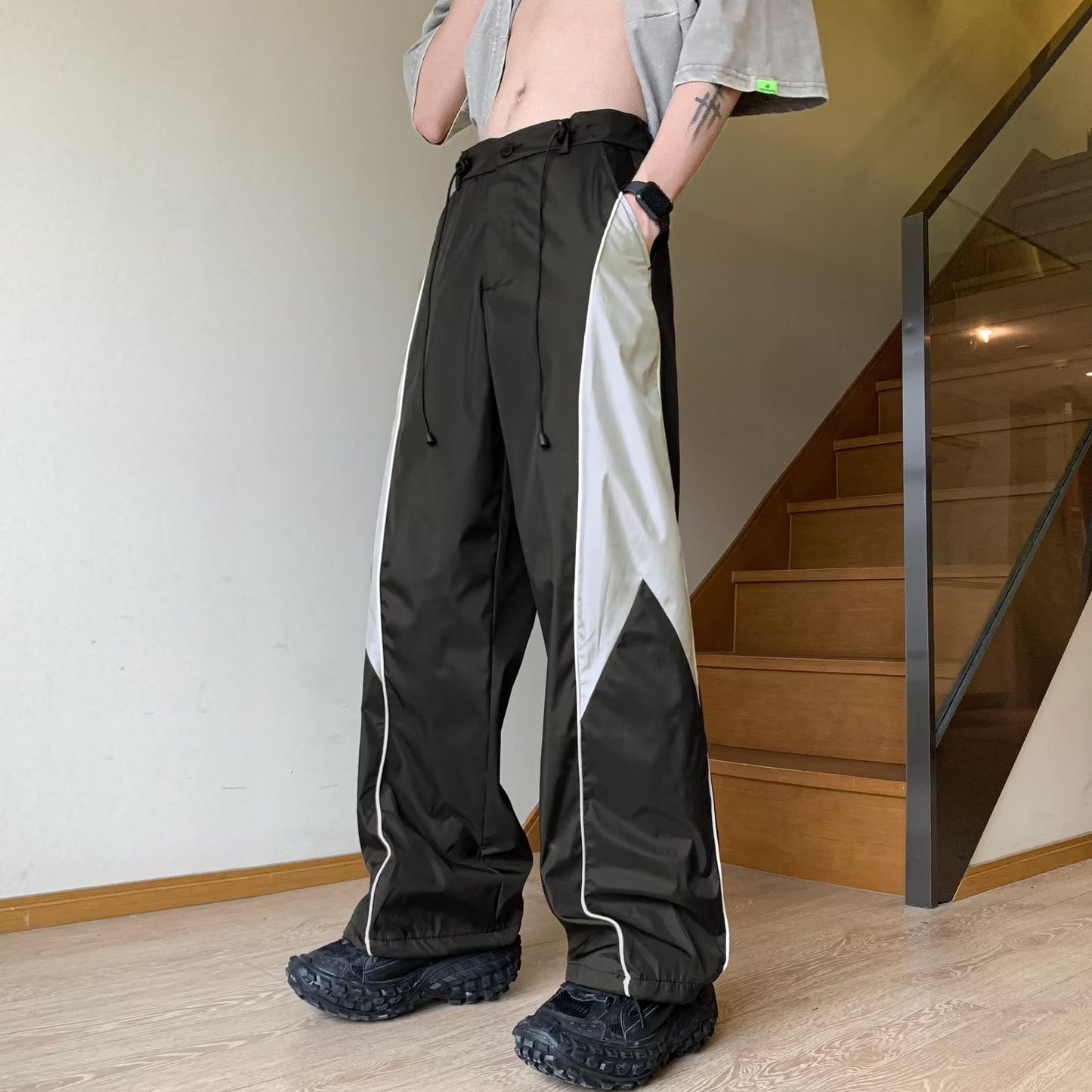 Wide-leg Casual Pants For Men And Women | Edittionaire Essentials