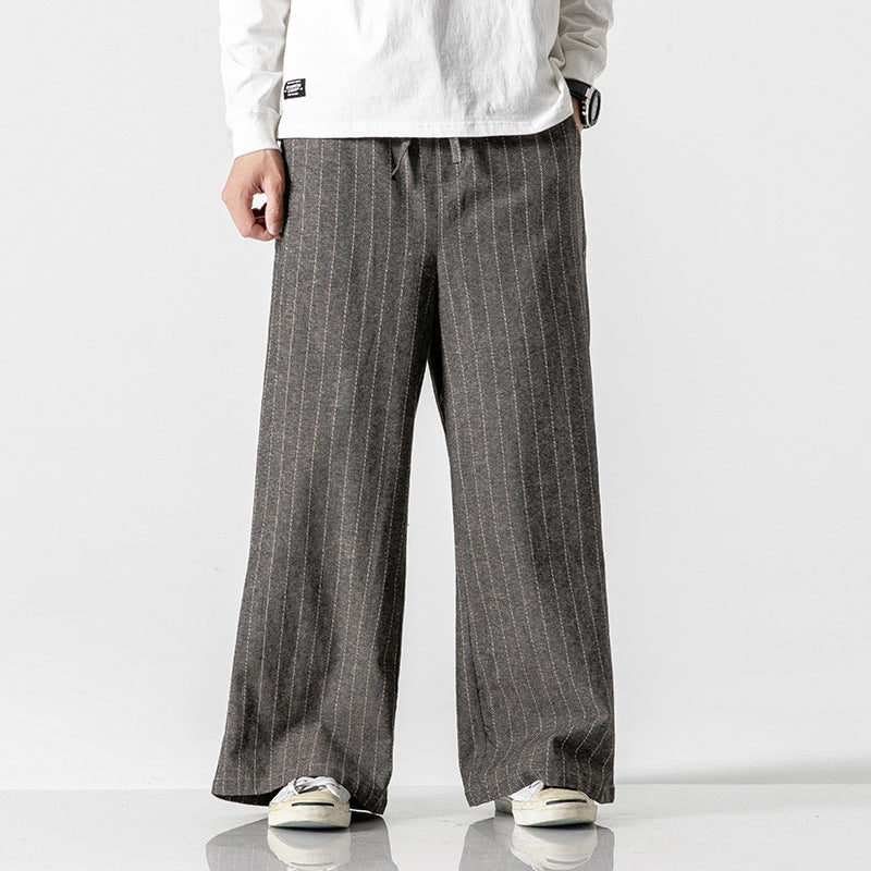 Linen Striped Pants | Edittionaire Essentials