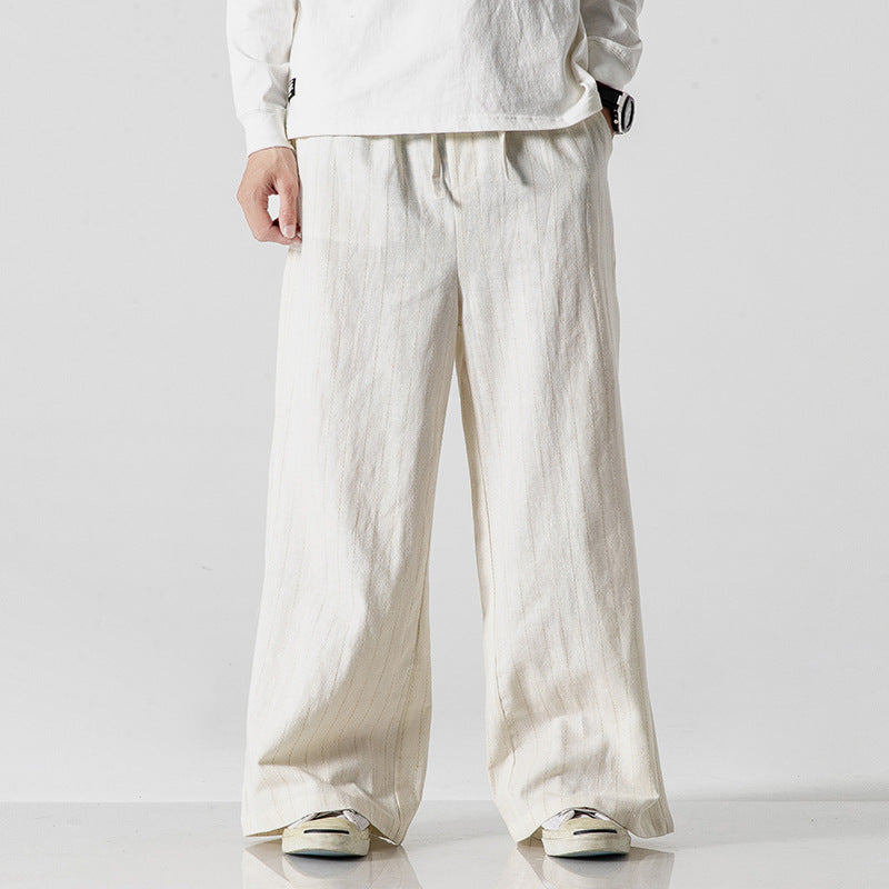 Linen Striped Pants | Edittionaire Essentials